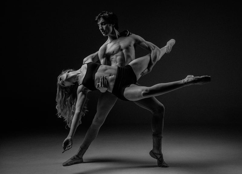 Salsa Dancing Couple Image